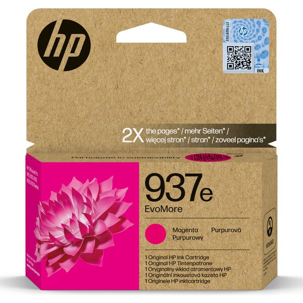 HP 4S6W7NE č. 937e Purpurová