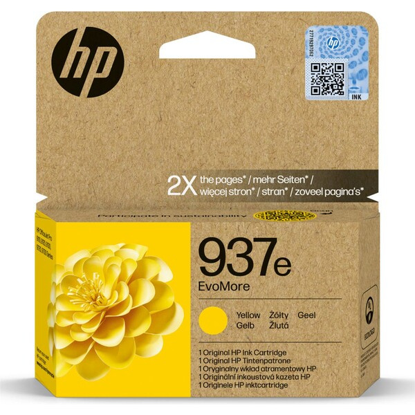 HP 4S6W8NE č. 937e Žlutá
