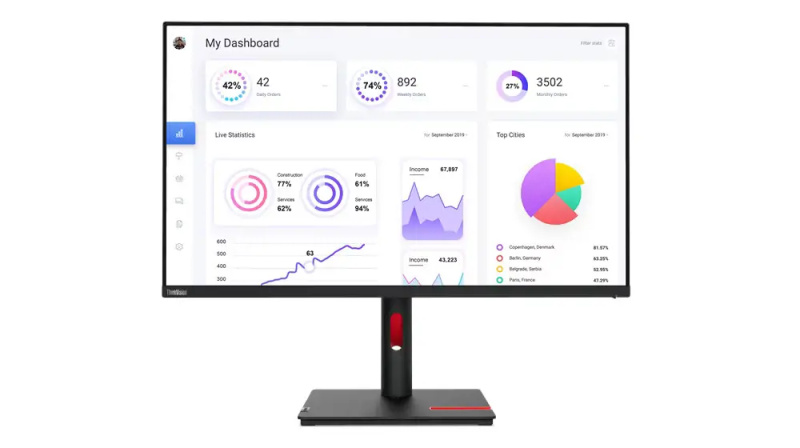 Lenovo T32p-30 monitor 32" 63D2GAT1EU Černá