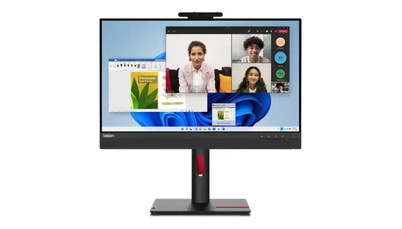 Lenovo ThinkCentre Tiny-In-One 24 Gen 5 LED monitor 23" 12NAGAT1EU Černá