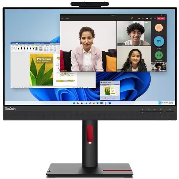 Lenovo ThinkCentre Tiny-In-One 24 Gen 5 LED monitor 23" 12NAGAT1EU Černá