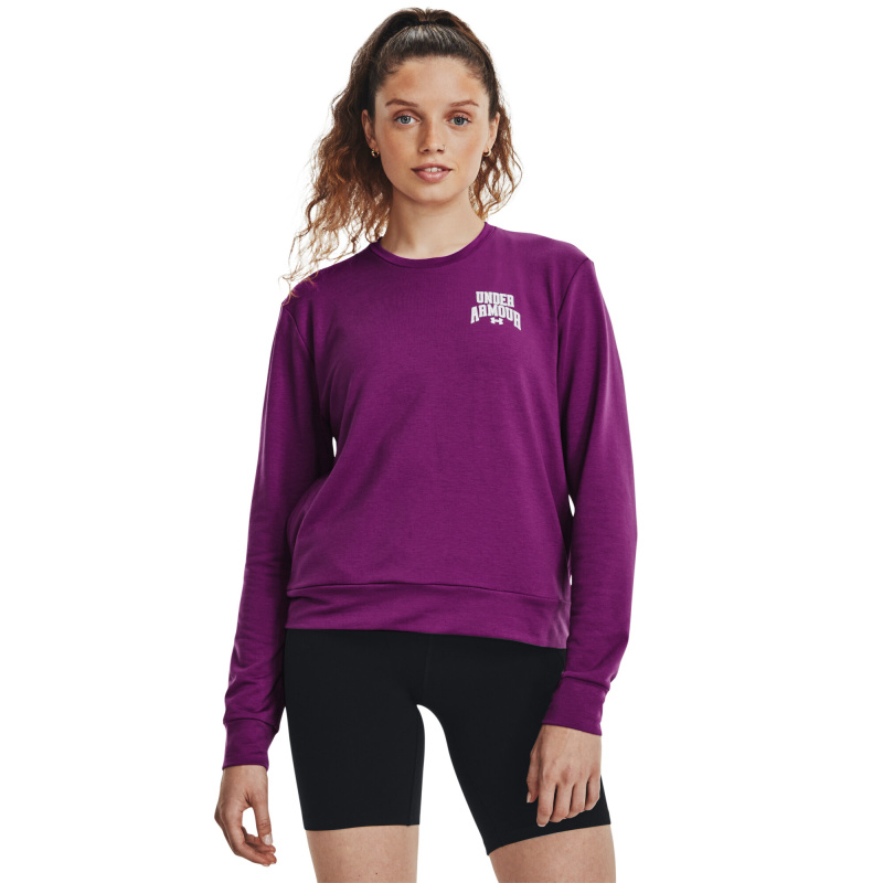 Dámská mikina Under Armour Rival Terry Graphic Crew