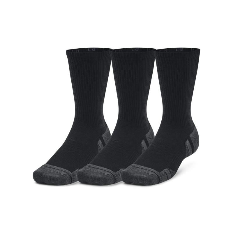 3PACK ponožky Under Armour černé (1379512 001) M