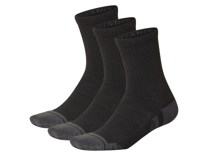 3PACK ponožky Under Armour černé (1379512 001) M