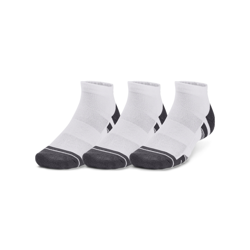 3PACK ponožky Under Armour bílé (1379504 100) M