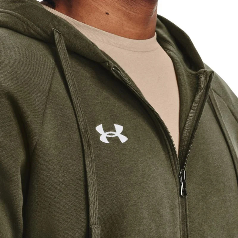Under Armour Rival Fleece FZ Hoodie M 1379767 390 pánské L