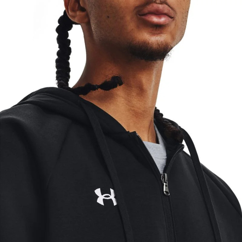 Under Armour Rival Fleece FZ Hoodie M 1379767 001 pánské M