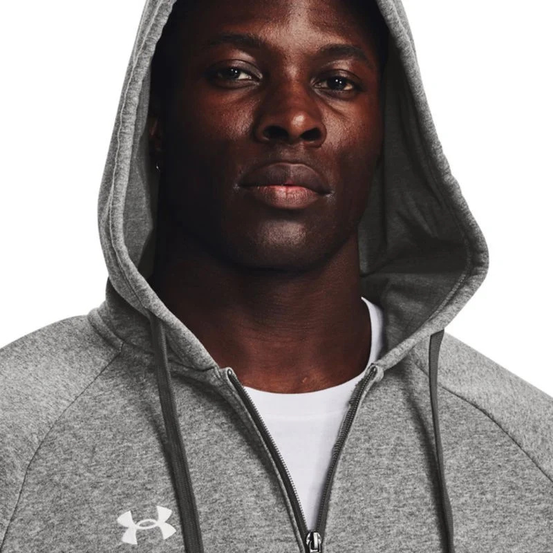 Under Armour Rival Fleece FZ Hoodie M 1379767 025 pánské S
