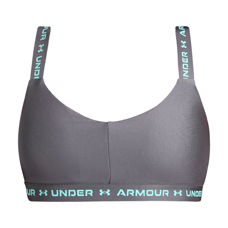 Dámská podprsenka Under Armour šedá (1361033 025) S