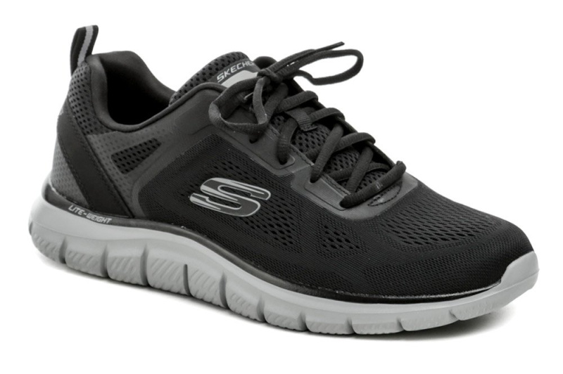 Skechers 232698-BKCC černé pánské polobotky EUR 42