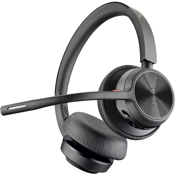 Poly Voyager 4320, BT700 USB-A adaptér, stereo 76U49AA Černá