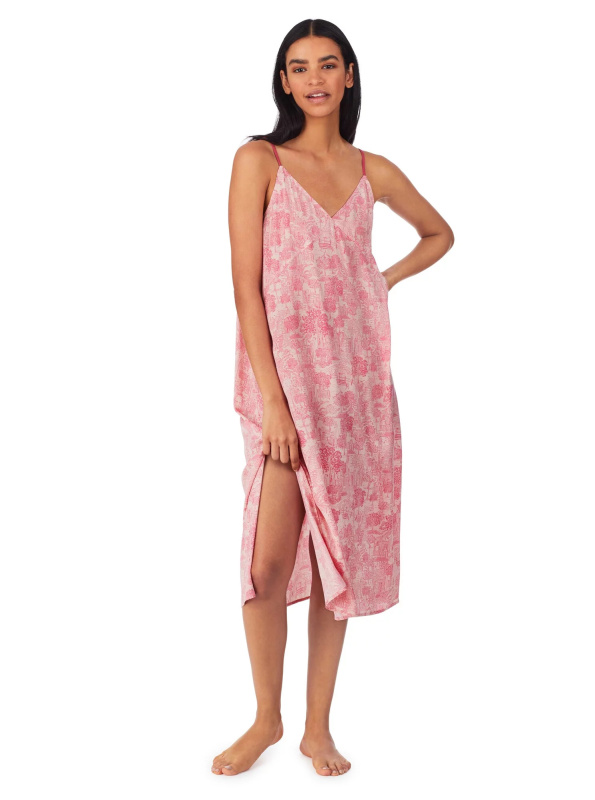 Dámská noční košile YI2622673 694 růžová s potiskem - DKNY S