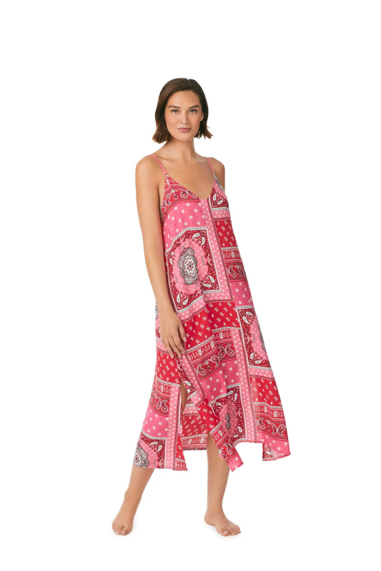 Dámská noční košile YI60015 681 růžová - DKNY XS