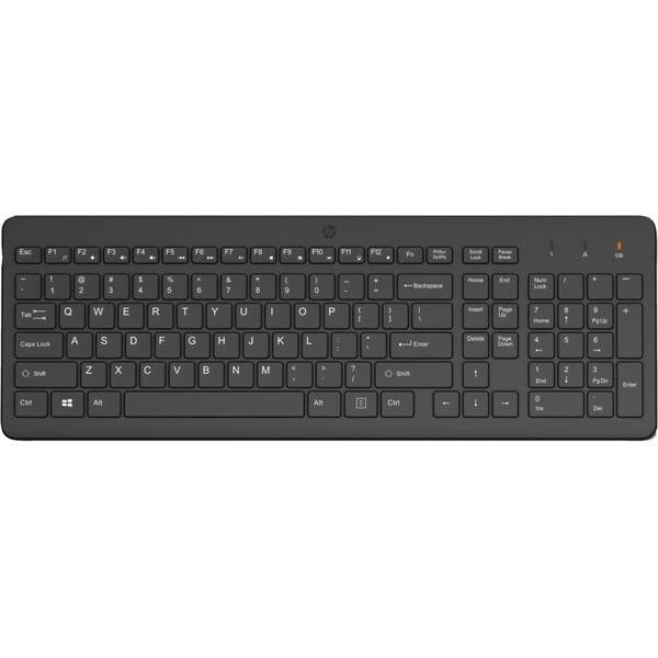 225 Wireless Keyboard Černá
