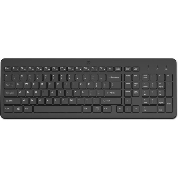 HP 220 bezdrátová klávesnice černá 805T2AA#BCM Černá