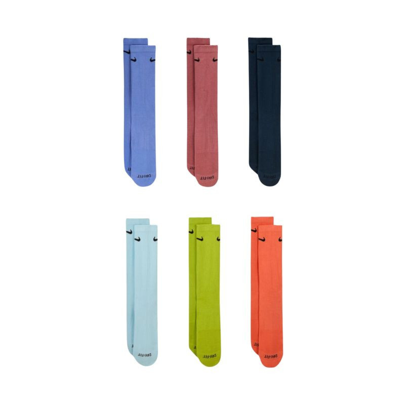 Nike Everyday Plus Cush 6 párů ponožek SX6897 967 34-38