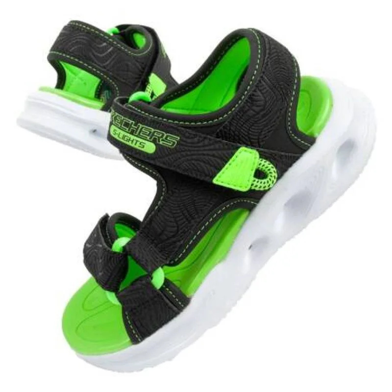 Sandály Skechers Jr 401673L/BKLM 27,5