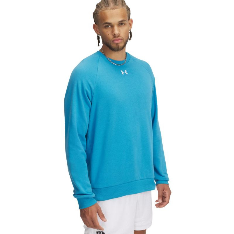 Under Armour Rival Fleece Crew M mikina 1379755 452 pánské m