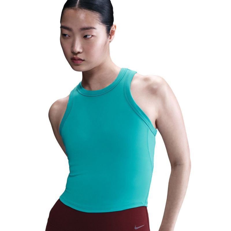Nike Dri-Fit One Fitted Crop Shirt W FN2806 345 XL