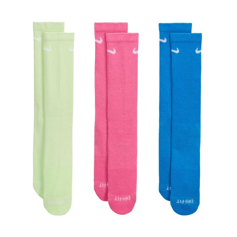 Nike Everyday Plus Cushioned 3 páry ponožek SX6888 969 38-42