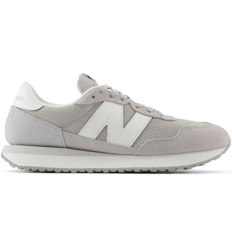 New Balance pánské tenisky 237 semišová sportovní obuv šedá (MS237LGG) 44