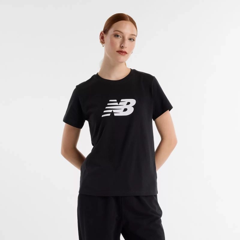 Tričko New Balance S/S Sport Jersey Logo W WT43582BK L