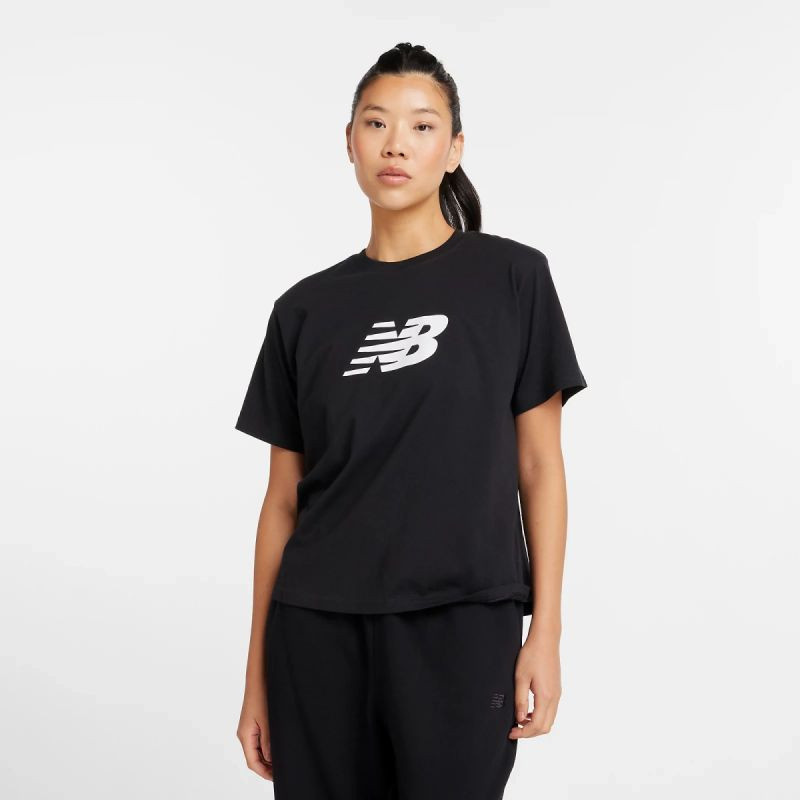 Tričko New Balance Sport Jersey Relaxed Logo W WT43583BK s
