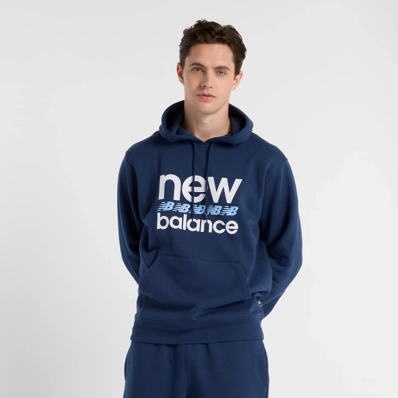 Mikina New Balance Sport Graphic Fleece Hoodie NNY M MT51941NNY pánské L