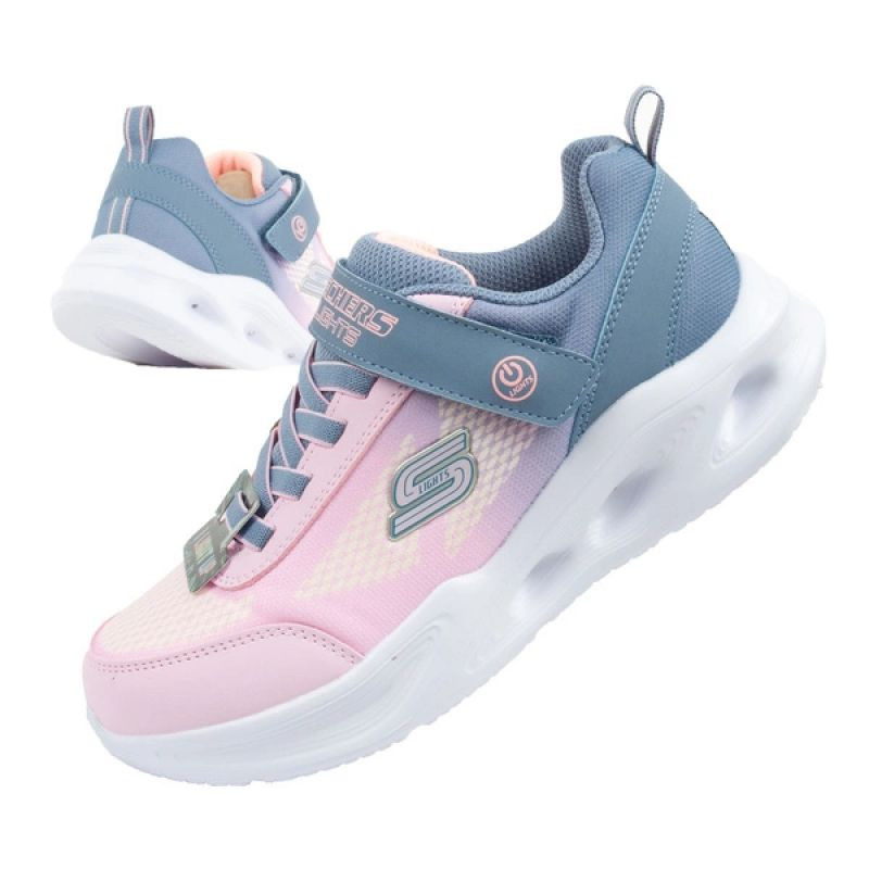 Boty Skechers S Lights Sola Jr 303714L/GYLP 28