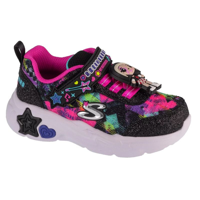 Skechers Snuggle Sneaks - Skech Squad 302214N-BKMT Black 23 26