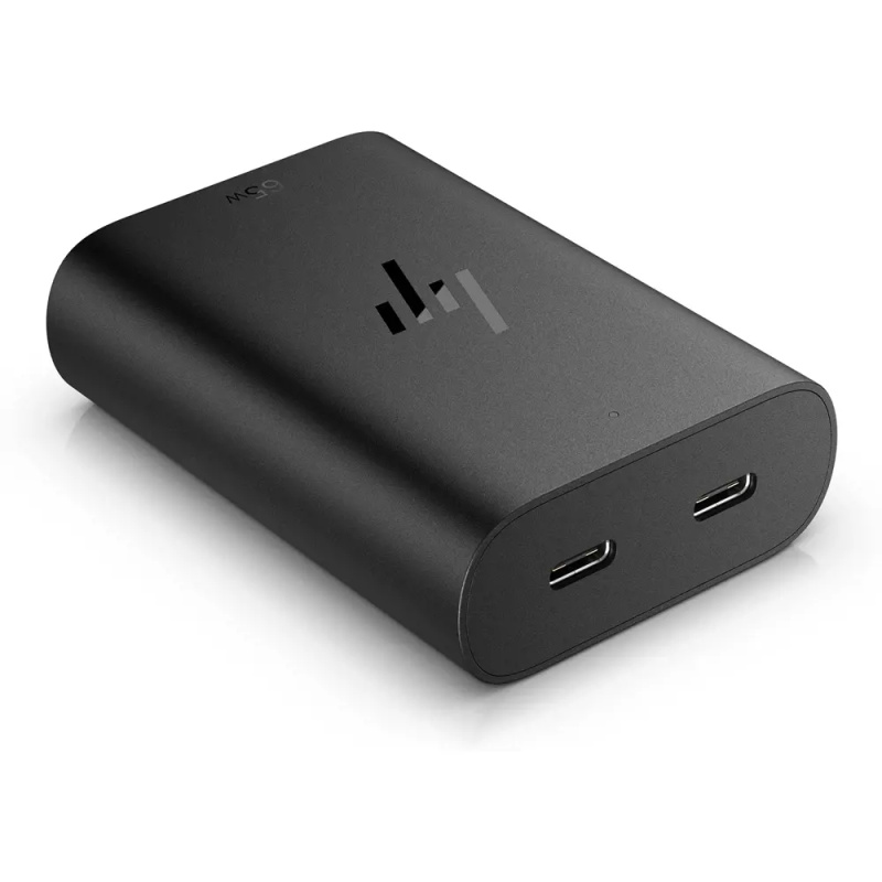 HP 65W USB-C GaN 600Q8UT#ABB Černá