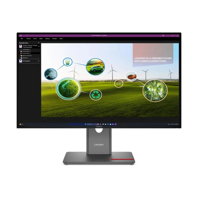 Lenovo ThinkVision P27Q-40 64A7GAT6EU Černá