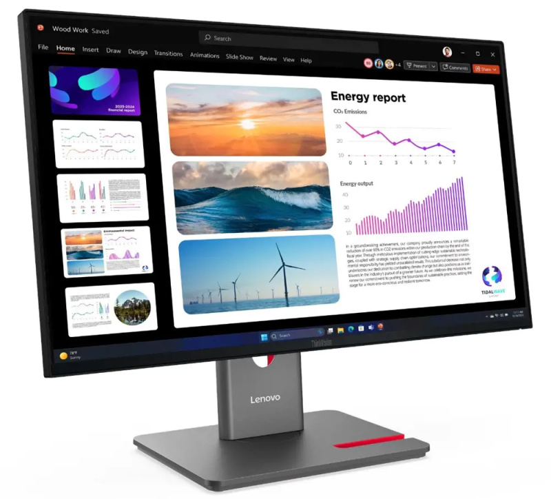 Lenovo ThinkVision P24Q-40 Černá