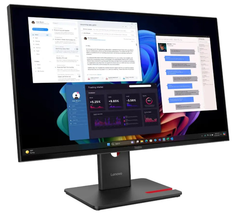 Lenovo ThinkVision T27UD-40 Černá