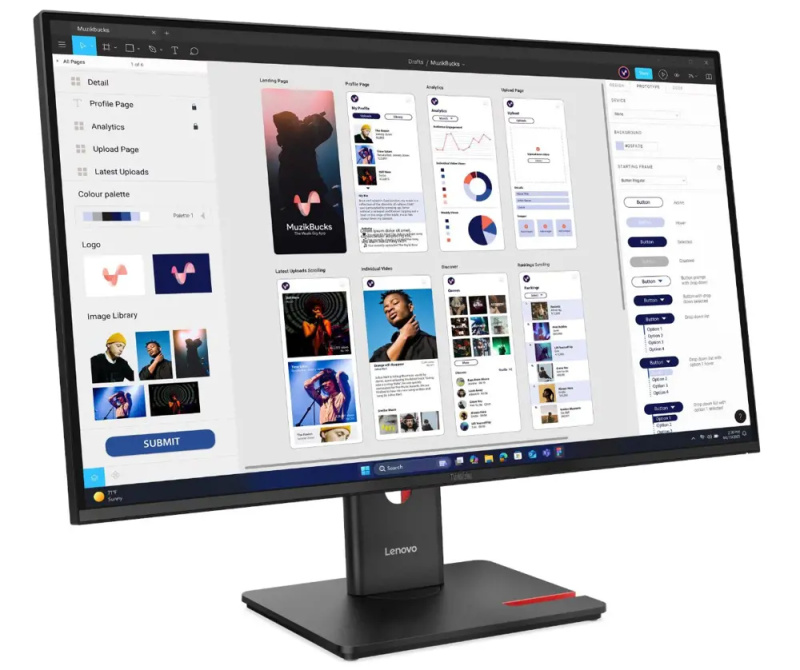 Lenovo ThinkVision T32UD-40  Černá