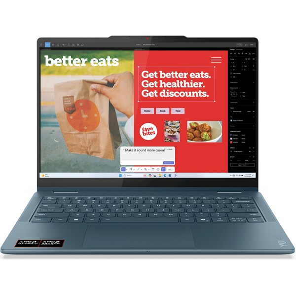 Lenovo Yoga 7 2-in-1 14ILL10 83JQ0044CK Modrozelená