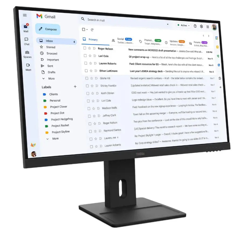Lenovo ThinkVision E27-40 Černá