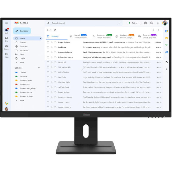 Lenovo ThinkVision E27-40 Černá