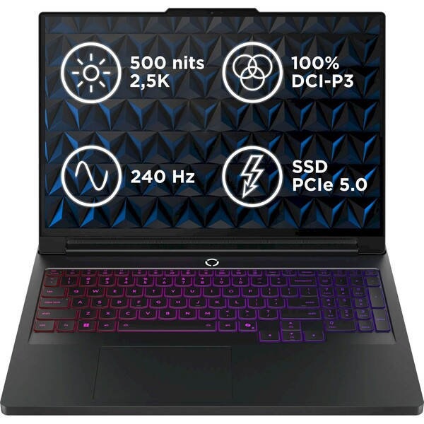 Lenovo Legion Pro 7 16IAX10H 83F50097CK Černá