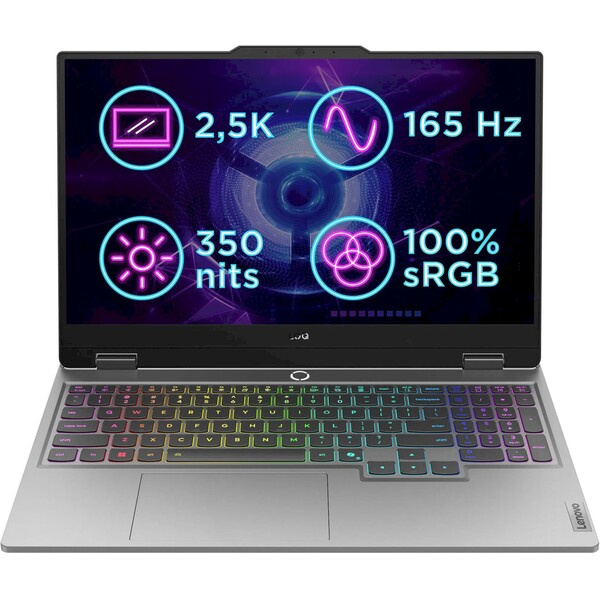 Lenovo LOQ 15IRX10 83JE0098CK Šedá