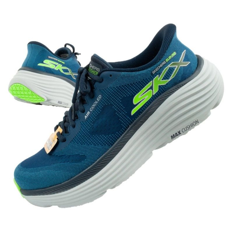 Běžecká obuv Skechers Max Cushioning Slip-INS M 220611/NVY 45