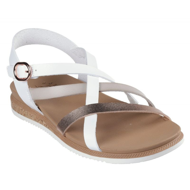 Skechers Bobs Desert Kiss Low - Peak Rank W 114709-WHT dámské sandály 37,5