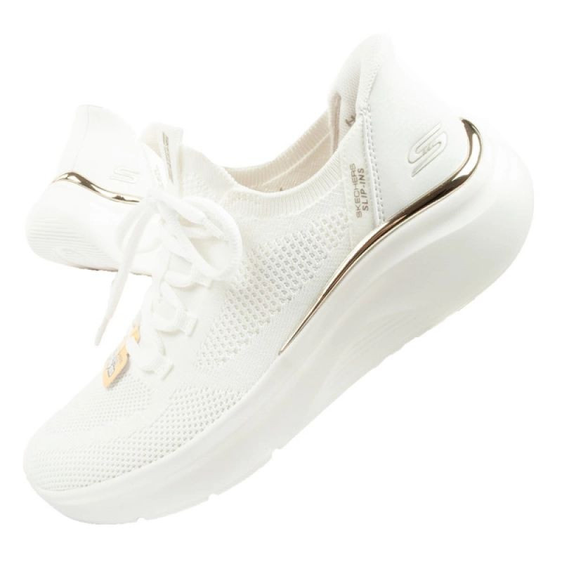 Boty Skechers Bobs B Love-True Delight Slip-Ins W 117617/WHT dámské 39.5
