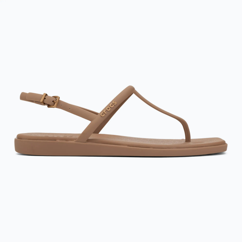 Dámské sandály crocs miami thong flip hnědá 37-38