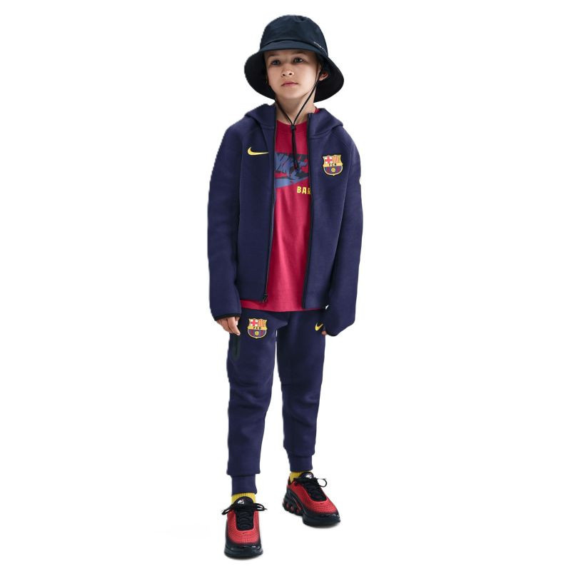 Juniorská mikina Nike FC Barcelona Tech HQ8024-595 M (137-147 cm)