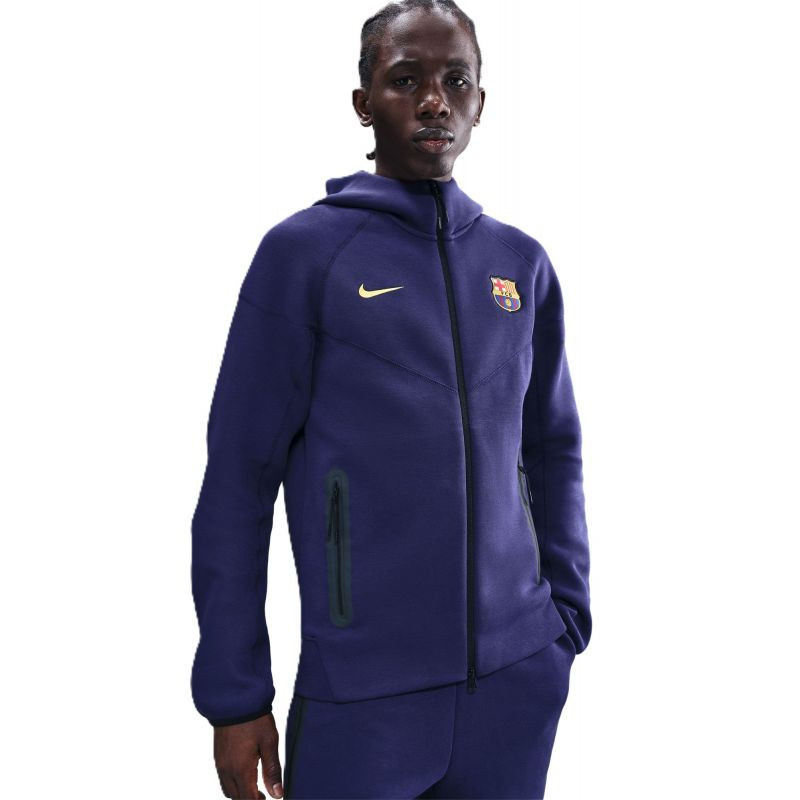 "Nike Junior FC Barcelona Fleecová mikina s kapucí HJ6426-595 M (137-147 cm)