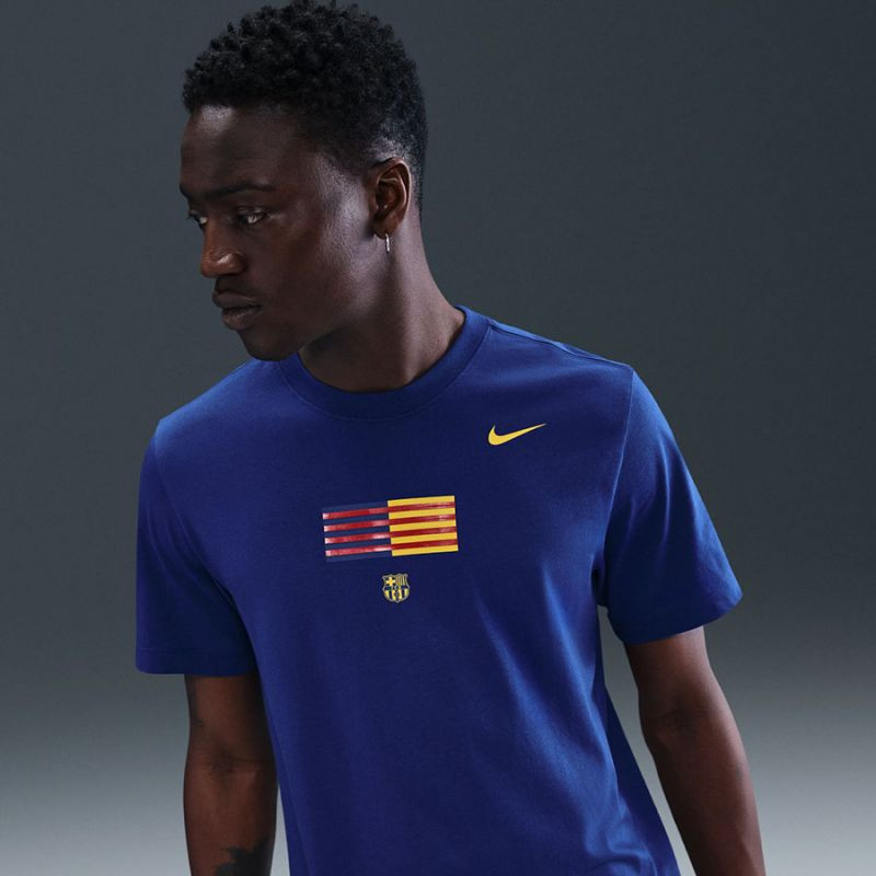 Tričko Nike FC Barcelona Crest Tee 25/26 HQ8405-455 L