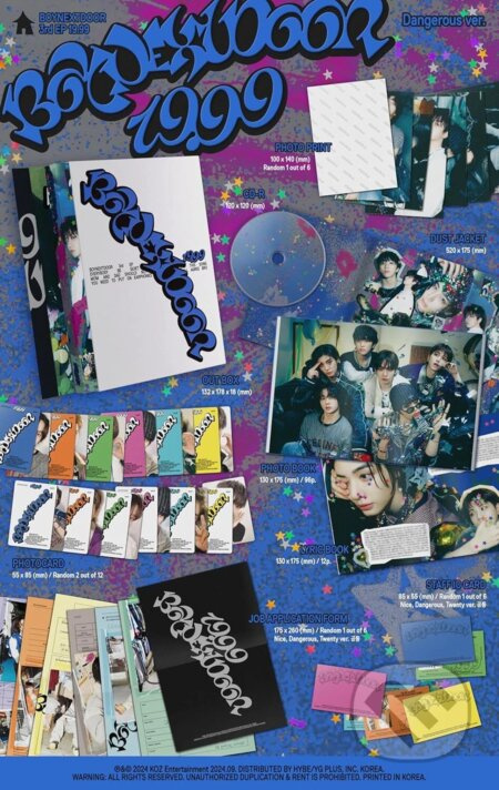 Boynextdoor:  19.99 (DANGEROUS Ver.) - BOYNEXTDOOR