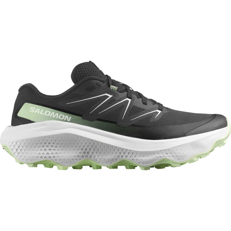 Salomon Ultra Flow 2, pánské trailové boty, černá/světle zelená