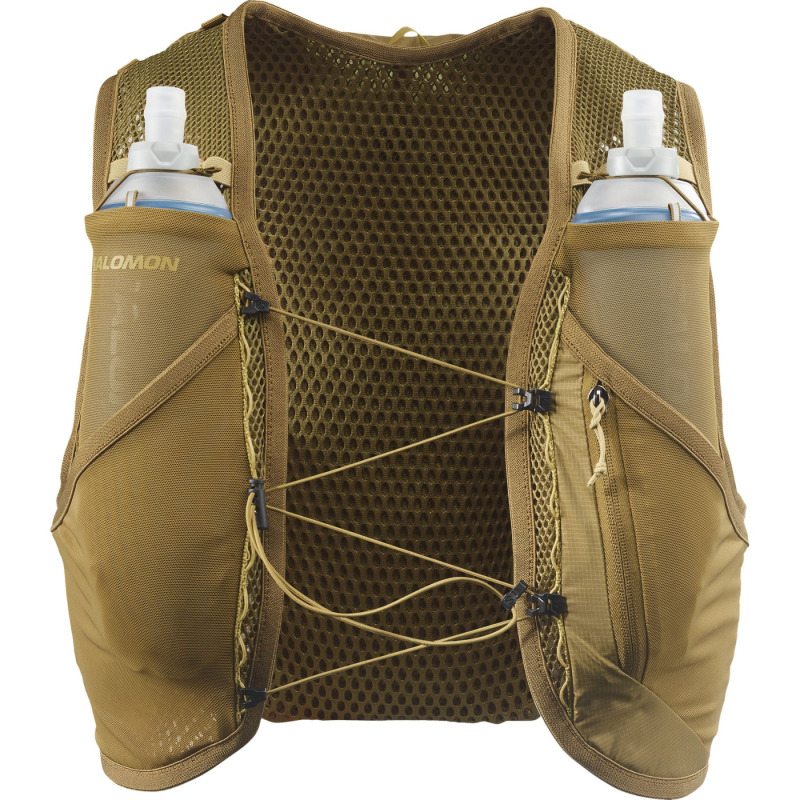 Salomon Active Skin 8, běžecká vesta, zelená